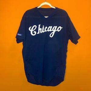 Vintage 1993 #62 Drew Denson Chicago White Sox road batting practice jersey.